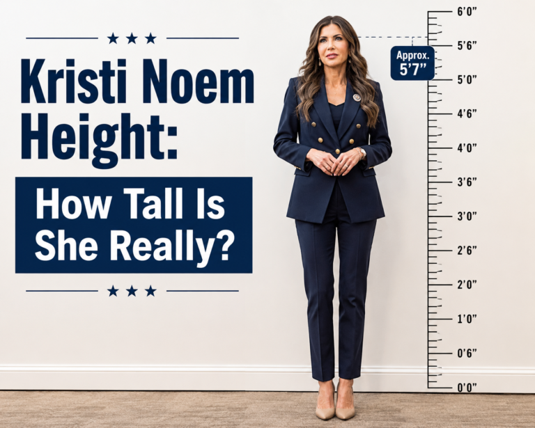 Kristi Noem Height