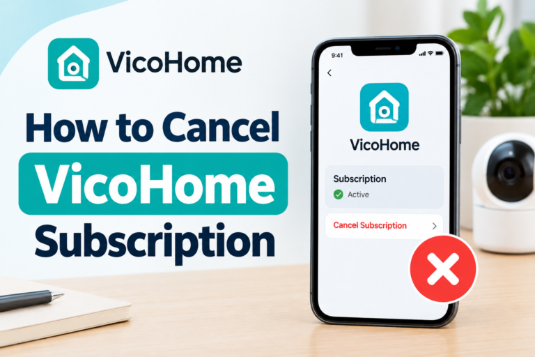 How to Cancel VicoHome Subscription